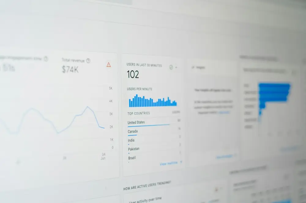 A computer screen with a bunch of data on it, illustrating analysis practice